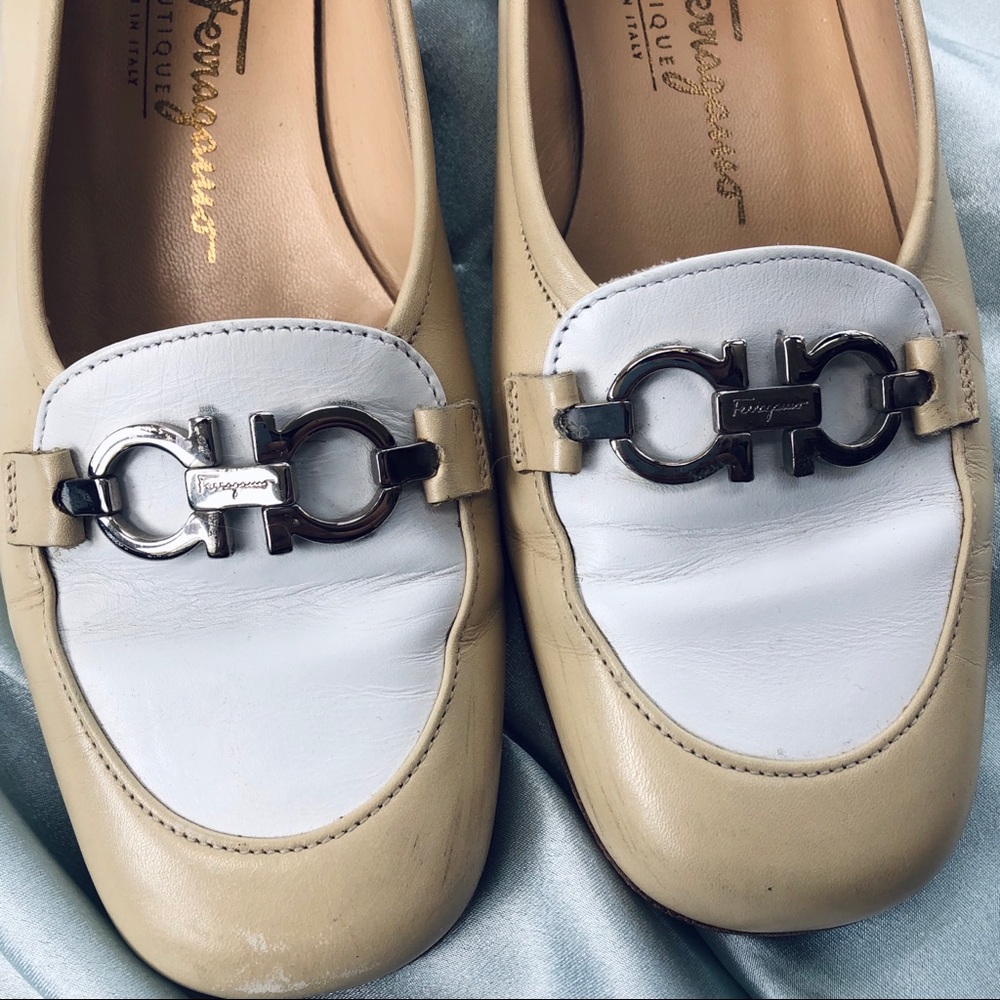 Salvatore Ferragamo vintage leather loafer size 6